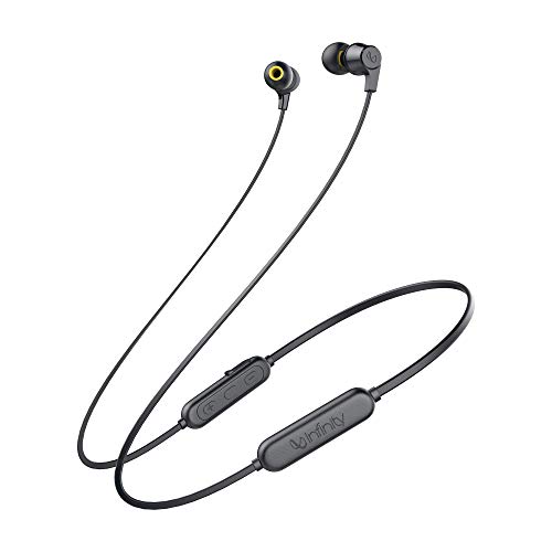 Image of Infinity by Harman Glide 100 Wireless Bluetooth in Ear Headphones with Mic (Charcoal Black)