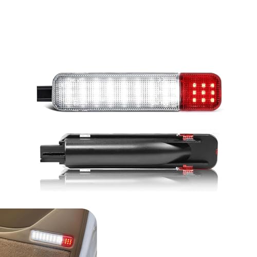 2 luces LED para panel de puerta de auto, blanco miniatura 1