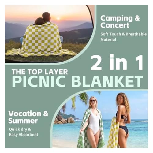 Couverture de camping extra large et accessoires de camping-car