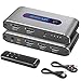Produktbild NEWCARE HDMI Switch 4K 120Hz, HDMI 2.1 Splitter 4 in 1 Out, HDMI Umschalter mit IR Fernbedienung Unterstützung 8K@60Hz 48Gbps für Xbox Series PS5/4/3 HD TV Monitor Projektor