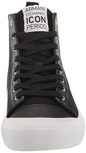 A｜X ARMANI EXCHANGE Men's Updated Icon Logo High-top Sneaker2