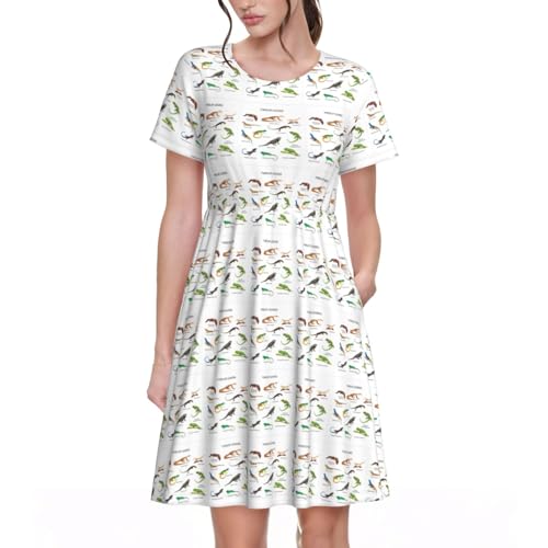 Robe d'été décontractée fluide pour rester au frais malgré la chaleur