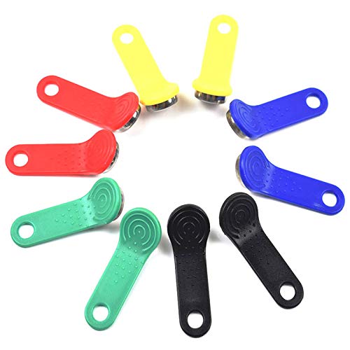 Ntcpefy 10Pcs/Lot Rewritable RFID Memory Key RW1990 IButton for Copy Card Cards