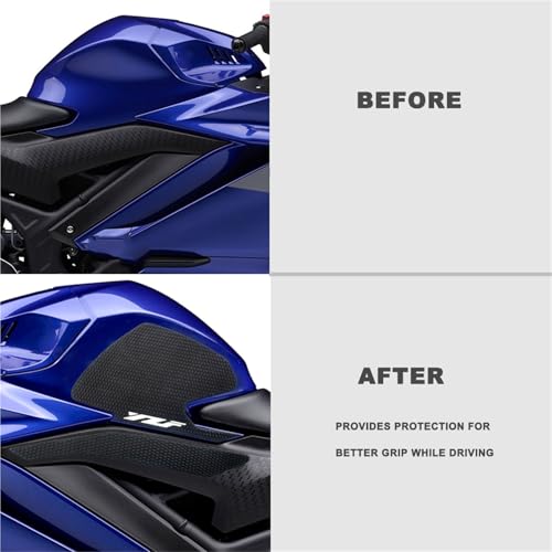 Autocollant latéral pour genouillère à gaz YZF R3 protection réservoir - 6
