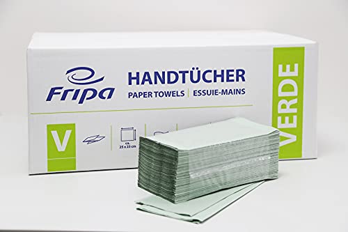 FRIPA 4021101 Falthandtuch 1-l.5000 Stück grün Cover