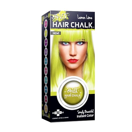 Splat Hair Chalk |Lemon Lime| Temporary Hair Color Splat Hair Chalk |Lemon Lime| Temporary Hair Color