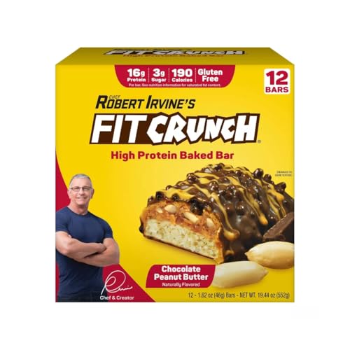 FIT-CRUNCH Barras Proteicas 16g Chocolate 12 unidades miniatura 1