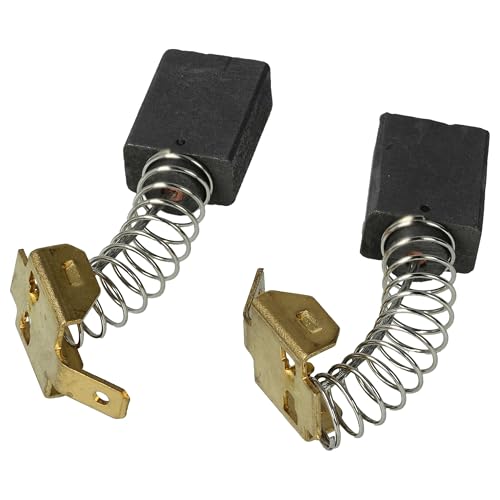 vhbw 2x spazzola in carbone 7,25 x 12,5 x 16,3mm compatibile con Bosch GKS 85 G 3 601 E7A 900 utensile elettrico + molla