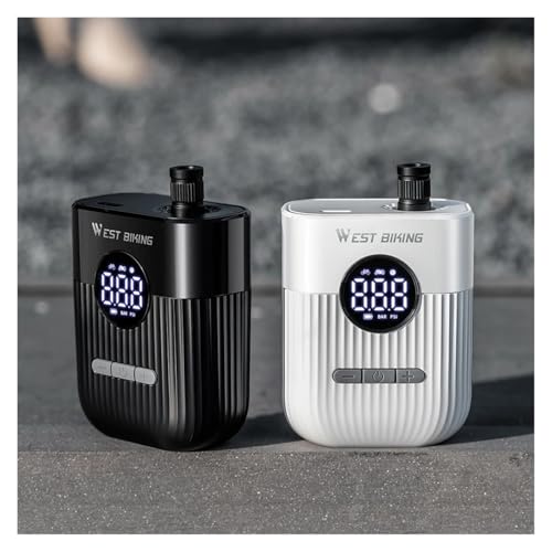 Mini pompe à vélo électrique 150PSI compacte avec affichage numérique haute précision - 7