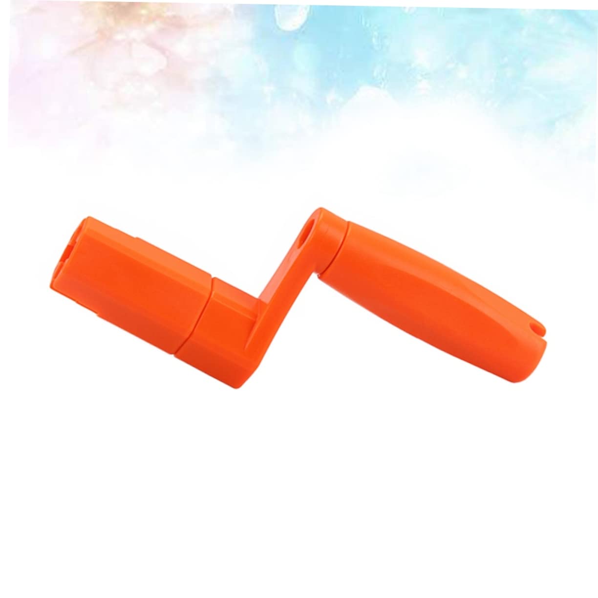 ifundom 3pezzi Avvolgicorde Multifunzionale Per Chitarra Basso Banjo e Ukulele Strumento Portatile Con Pin Puller e Adattatore Esagonale Per Manutenzione Facile Delle Corde Arancione