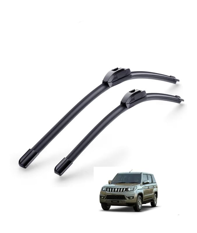 Image of AWB Front Frameless 20 inch16 inch Wiper Blades Compatible with Bolero Neo(Pack of 2)