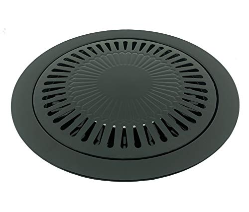 Toker 3-tlg Grillaufsatz für Tragbare Gaskocher mit Integrierter...