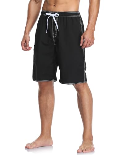 Men's Quick Dry Swim Trunks Board Shorts Swimwear Bathing Suits2