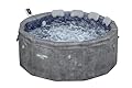 Bestway SaluSpa Paris ThermaCore UltraFit Smart AirJet Rigid Foam Hot Tub Spa (67" x 25.5") | Fits Up to 4-6 Persons | Grey Marble