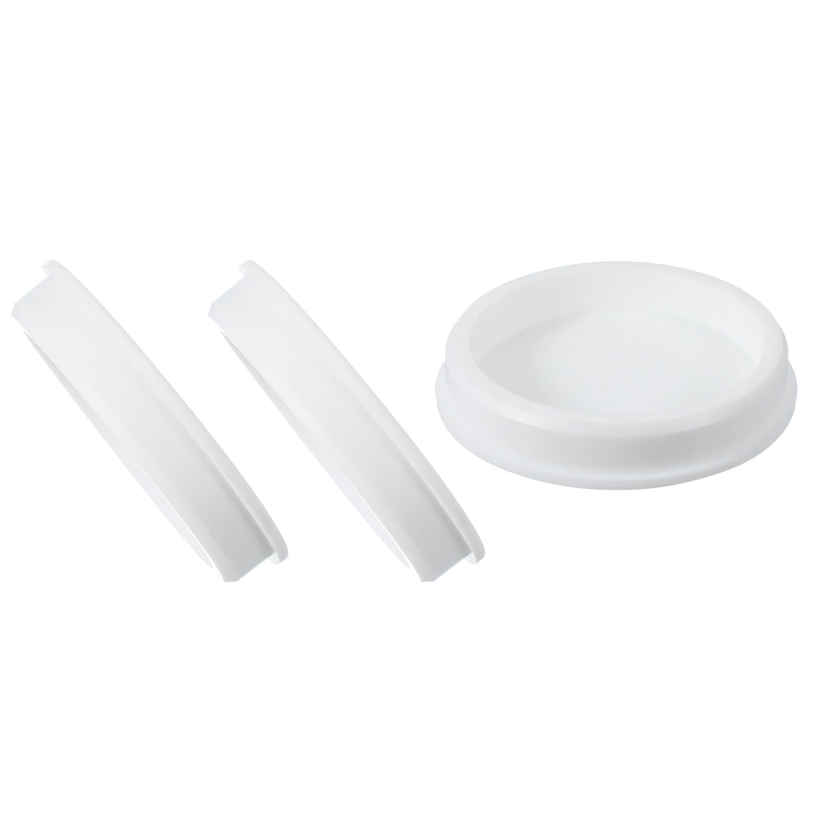 uxcell 3 Pcs T Shaped Silicone Plug, Dia 90 mm/3.54 Inch Elastic Waterproof Silicone Plug Reusable Bottle Stopper Sealing Round Hole Plug for Pipes