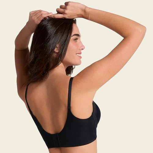 Image of Leonisa High Profile - Back Smoothing Bras for Women, Full Coverage Underwire Bra, Adjustable Hook & Eye Closure