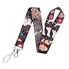 Jujutsu Anime Manga Kaisen 17.7" Neck Lanyard Keychain Holder ID Badge Mobile Phone Pin Strap