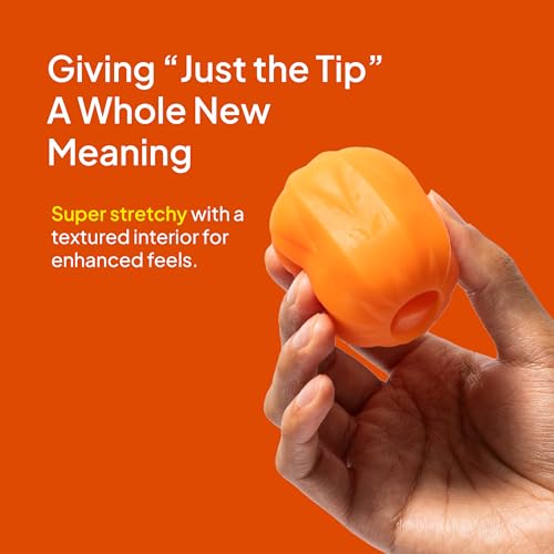 Image of Hello Cake Pocket Stroker, Travel-Sized Sex Toy for Men and Couples, Handheld Male Stroker - Soft, Squishy Exterior with Ribbed Interior, Easy to Clean & Use, Waterproof
