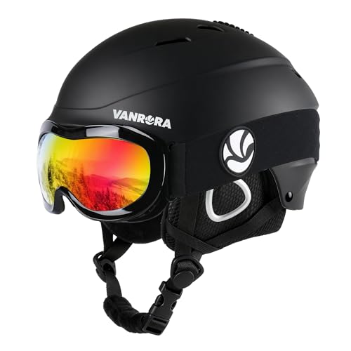 VANRORA Kids Ski Helmet and Goggles Set