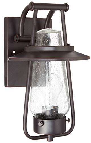 Designers Fountain 32021-SB Wall Lantern, Satin Bronze