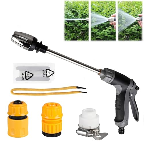 Pressure Washer Waterblitz Pressure Washer 2026 Garden Hose High Pressure Spray Gun 360 Rotating for Three Spray Modes High Pressure Washer Gun for for Garden Car Pet Shower and Deck