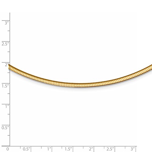 Colar de corrente Cubetto reversível de 3 mm banhado a ouro e prata esterlina 925
