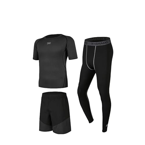 Imagen de GRECERELLE Conjunto de atletismo de 3 piezas para hombre