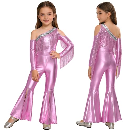 Disfraz completo de baile con lentejuelas para niñas miniatura 5