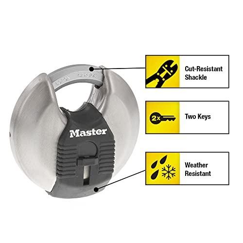 Master Lock M40XKADCCSEN M40Xkad Discus Lock, Keyed Alike thumb #1