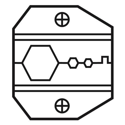 Proskit 1Pk-3003D6 Die Set for 1PK-3003FD6 RG-8/11 Die Set (Pack of 1) 1