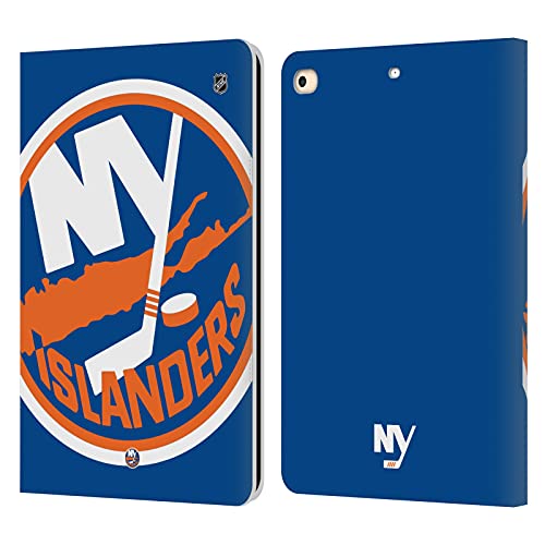 Étui en cuir New York Islanders iPad 9.7 2017 finition premium pour passionnés