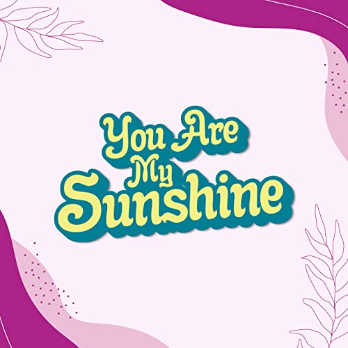 Image of Bhai Please You are My Sunshine Text Theme Fridge Magnet - Couple Gift