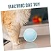 Cat Toy Spill Ball LED Lights Rechargeable 360° Rotating Ball Interactive Cat Toy
