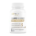 Rapid Shred Pro Series 5X | Supports GLP-1 Pathway Function | Weight Loss Pills for Women & Fat Burner for Men + Appetite Suppressant Supplement | 3rd Party Tested Formula - 60 Capsules