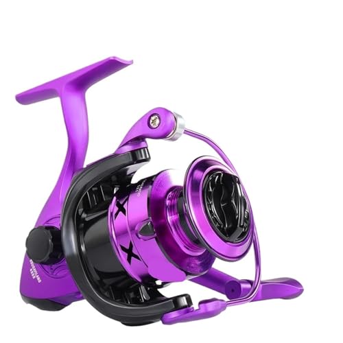 Carrete giratorio de tamaño 1000-7000, arrastre máximo de 15kg, carrete de pesca de carpa, marco de Metal ultraligero, carrete de alta velocidad suave y resistente Para La Pesca En Agua Salada Y Agua(