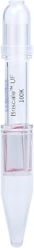 100kDa Ultra Centrifugal Filter Unit 2mL Polypropylene Centrifuge Tubes with RC Membrane, Snap Caps 15Pcs