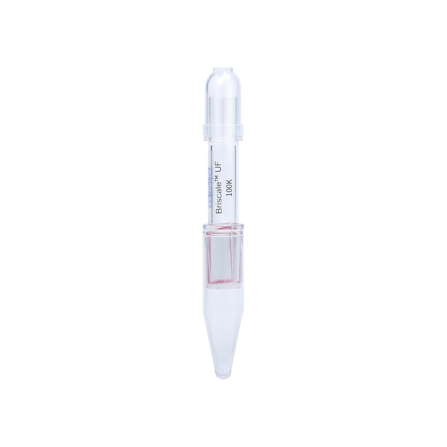 Briscale Centrifuge Tube, 0.07 fl oz 2 ml, Centrifuge Tube, with RC Membrane, 100 kDa, Ultra Centrifugal Filter, Ultrafiltration Centrifugal Tube Unit, Graduated, Reclaimed Cellulose with