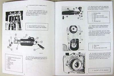 Manual page illustrating the removal of servo supply tube and other components.