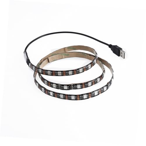 Tira de LED Flexible RGB 1m USB para Interior y Exterior miniatura 1