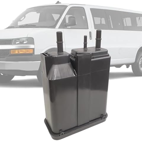 Vapor Canister fit for GMC Savana 3500 4500 Sierra Chevy Silverado 1500 2500 3500 Classic HD Chevrolet Express 3500 Workhorse Fastrack 2004 2005 2006 2007 2008 2009,Charcoal Canister Evap Canister Cover