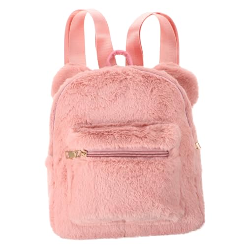 Sac d'école décontracté en peluche Ipetboom pour les sorties étudiantes