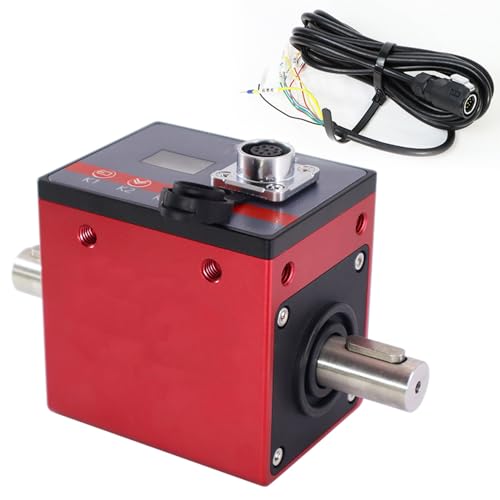 ATO Digital Rotary Torque Sensor, Rotary Torque Transducer 50Nm Range, Torque Tester with LCD Display, Ideal for Motor Speed Measurement, RS485 & 0-10V Output Signal (50Nm)