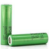 🏭 Hersteller: Samsung SDI - Aufdruck mit Warnhinweisen des Herstellers zum Betrieb in eZigaretten (Warning! Fire Hazard. Never carry in Pocket. Not for E-Cig or Vape. Im Rahmen der eng gesteckten technischen Vorgaben, ist ein Betrieb in !geregelten! Akkuträgern möglich.