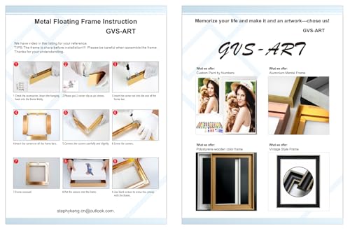 Image of DIY 18X24in Metal Canvas Floater Frame 1.25 inch Deep Brushed Silver