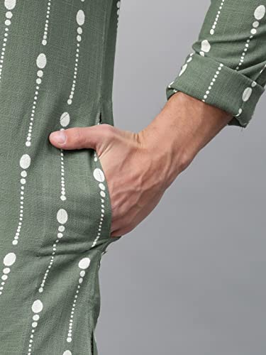 Image of See Designs Men Cotton Regular Kurta