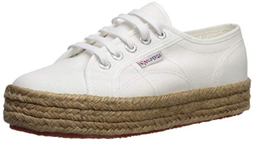 Superga Women s 2730 COTROPEW Sneaker, White, 41.5 M EU (10 US)