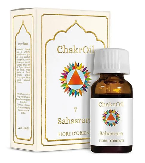 FIORE D'ORIENTE Set 7 Oli Essenziali dei Chakra, 10 ml, con Olio di Jojoba Spremuto a Freddo, Ingredienti 100% Naturali, per Aromaterapia