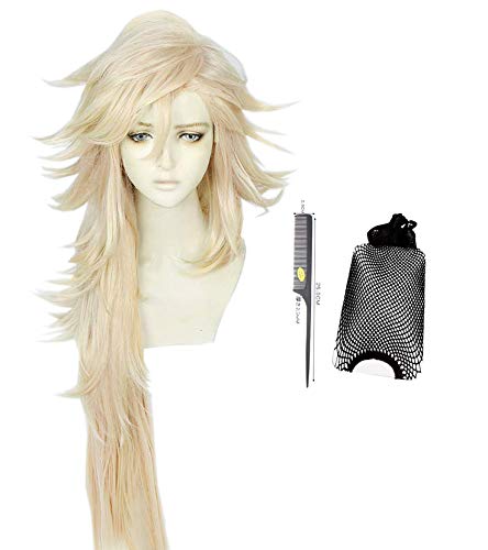コスプレウィッグ パーティー 変装 wig コスプレ フルウィッグ ロング 耐熱 かつら cosplay wig イベント ハロウィン 仮装 専用ネットと櫛付