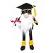 ABOOFAN Gnomes de Graduation en Peluche Cadeau Poupée Nain 2022 Diplomation Docteur Poupée en Peluche GNOME Bureau Garçon à La Main pour La Fête de Fin D' Études de L' Utilisation