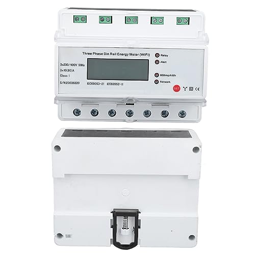Medidor de electricidad inteligente 4G trifásico 4 hilos miniatura 3